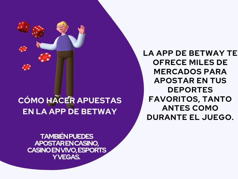 Cómo hacer apuestas en la app de Betway