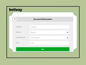 Registro de datos en Betway