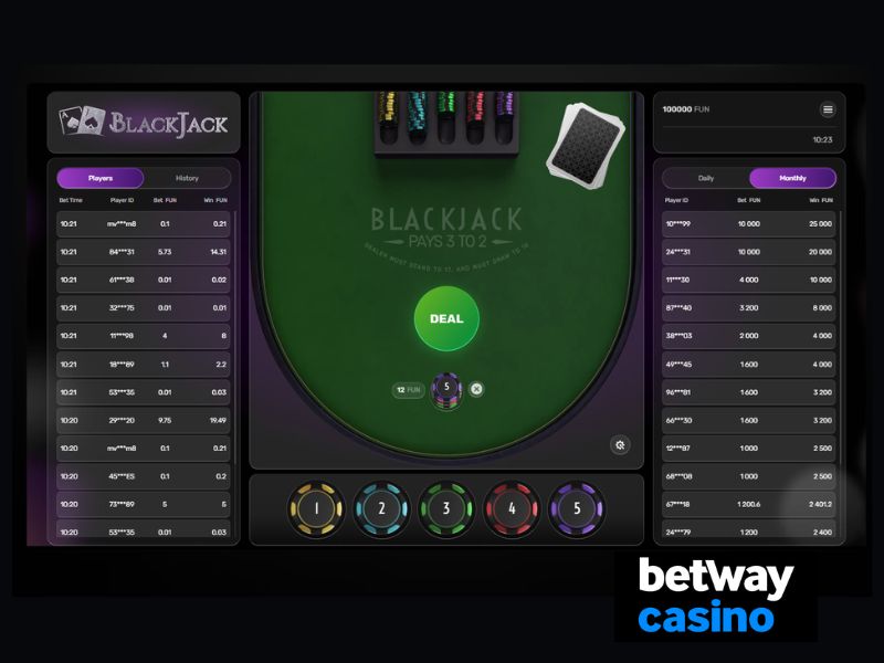 Descubre todo sobre el Blackjack en Betway
